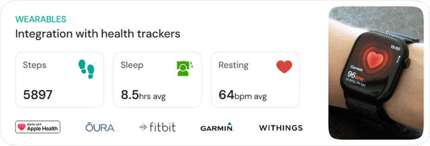 Vitals monitoring and tracking interface